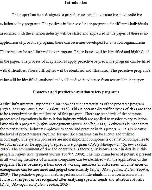 3.2 - Assignment: Critical Analysis - Proactive and Predictive Safety Program (PLG1)